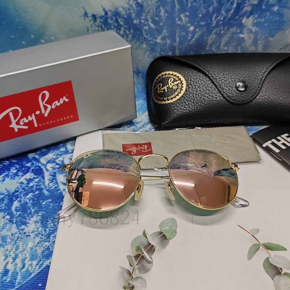 Ray-Ban 3447 Sunglasses Pink Lenses 50mm